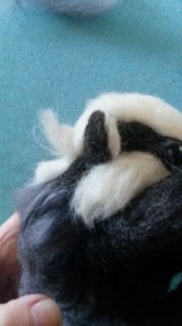 How to needle felt long animal fur (26)