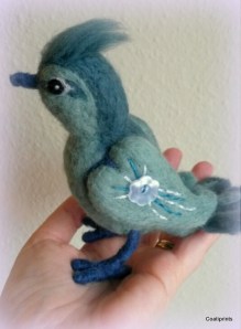 Felted bird (8)